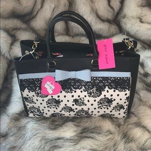 Betsey Johnson “Lacey Bag in Bag Tote”